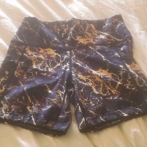 CVG marble shorts